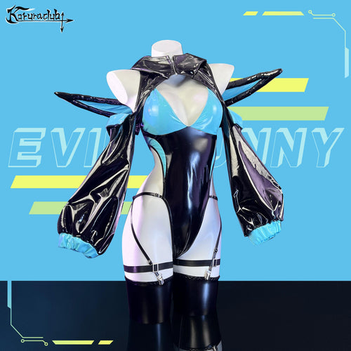 More Colors Cosplay Evil Bunny Lingerie KO70 (5-Piece Set)