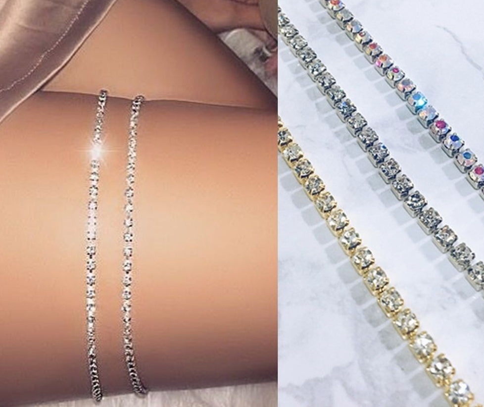 Crystal Thigh Chain