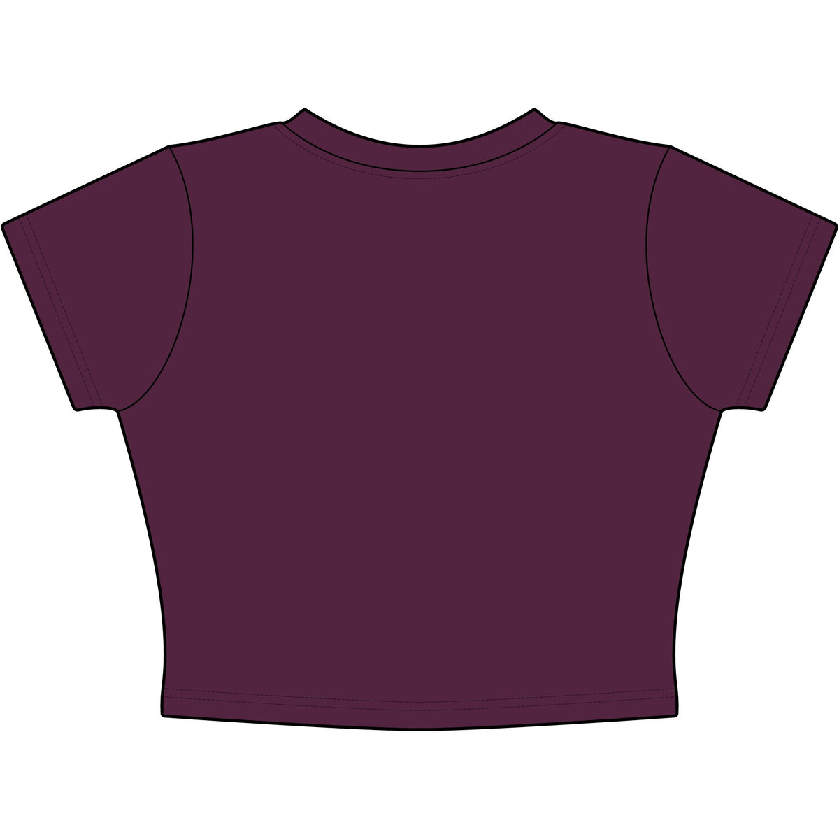 Rock Hard Baby Tee - Classic Crop
