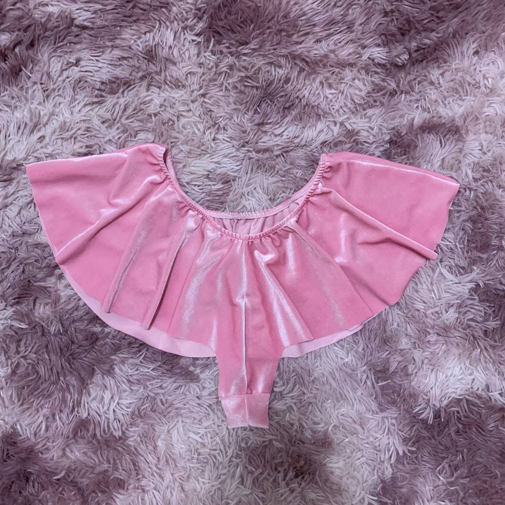 Ruffle Flare Micro Shorts