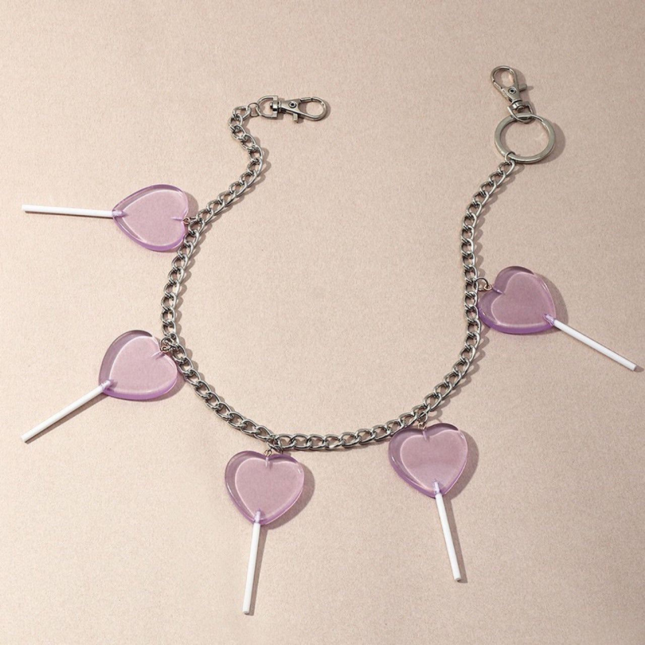 Lollipop Heart Waist Chain