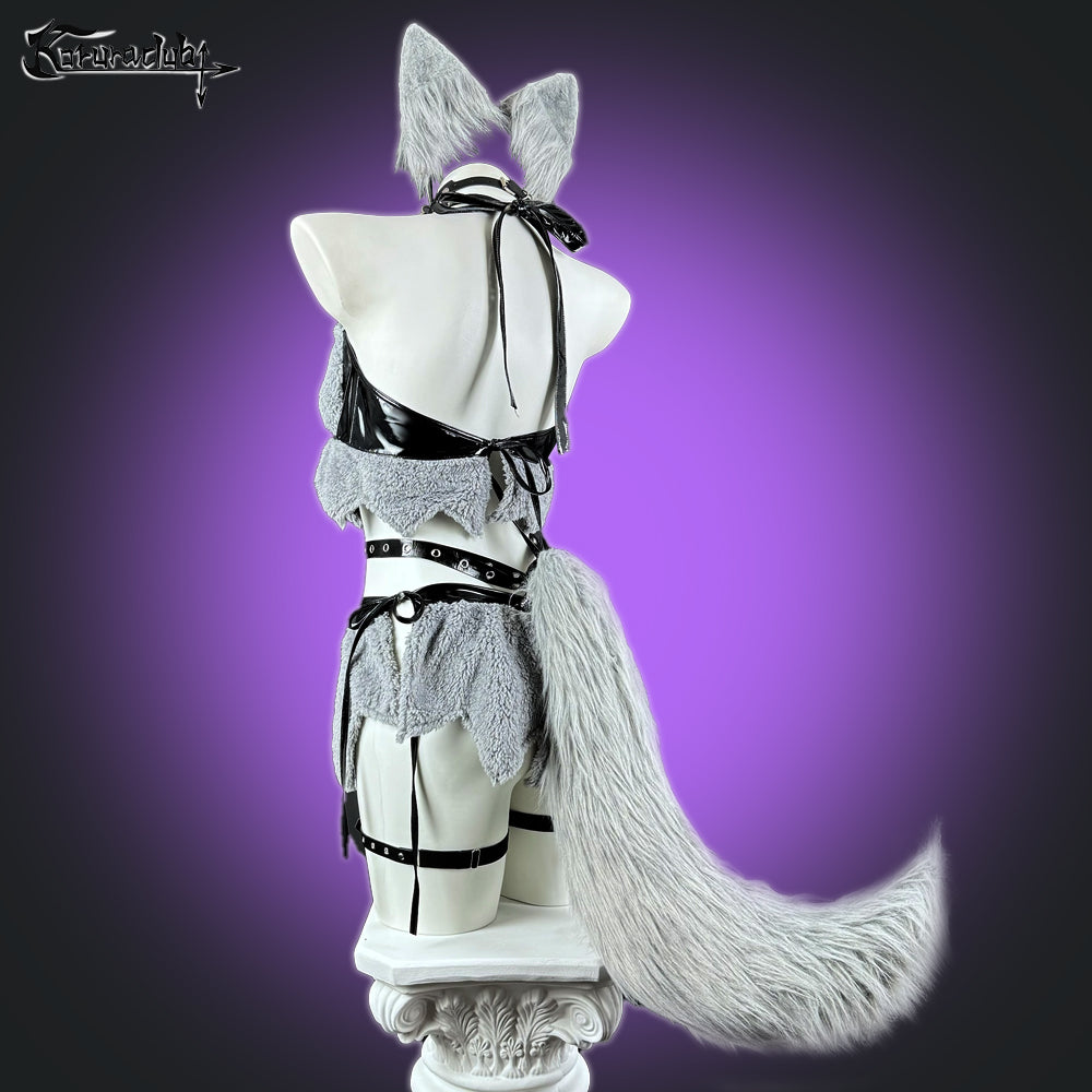 Cosplay Wolf Beauty Lingerie KO39(6-Piece Set)