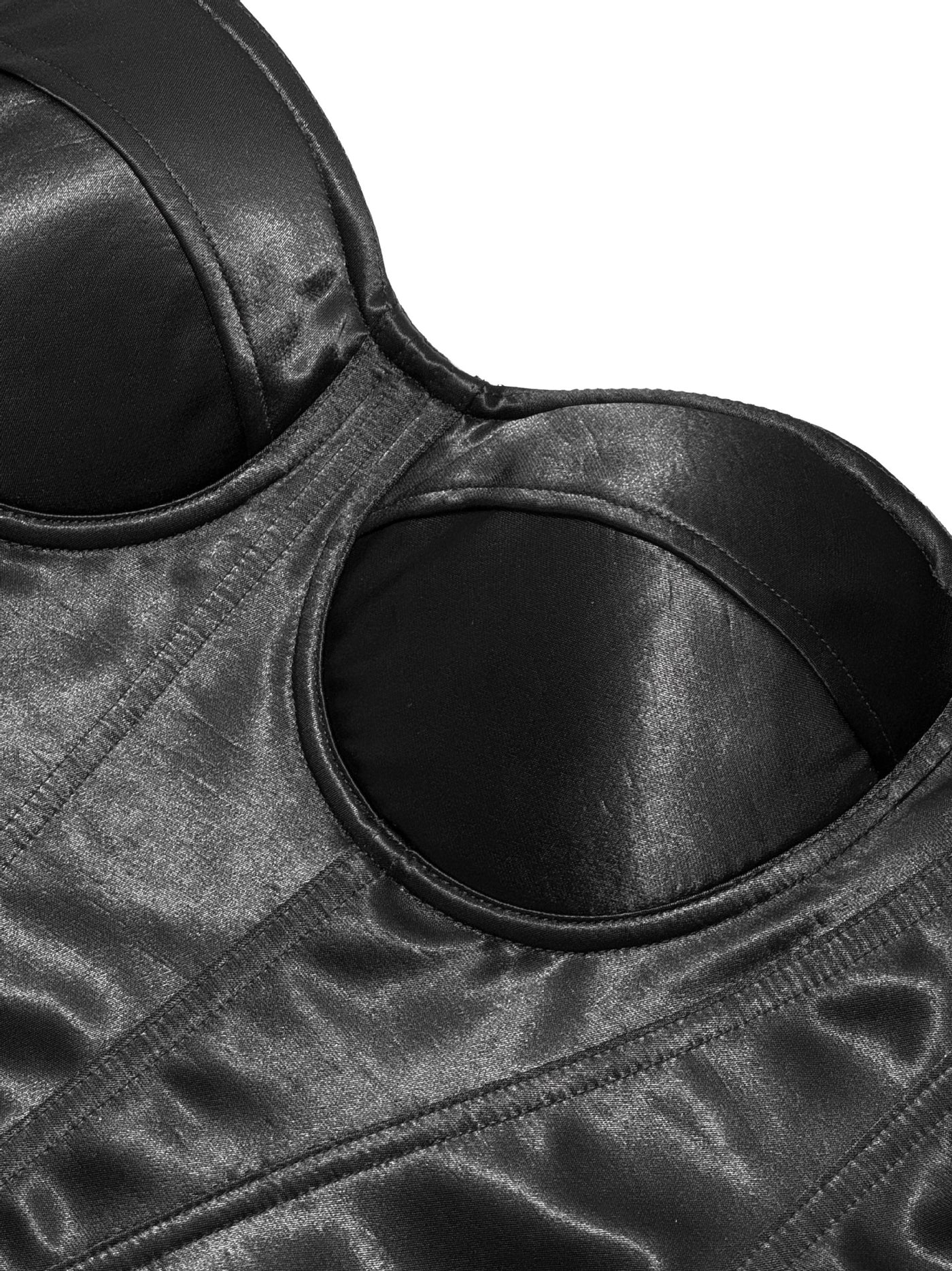 Satin Fishbone Corset