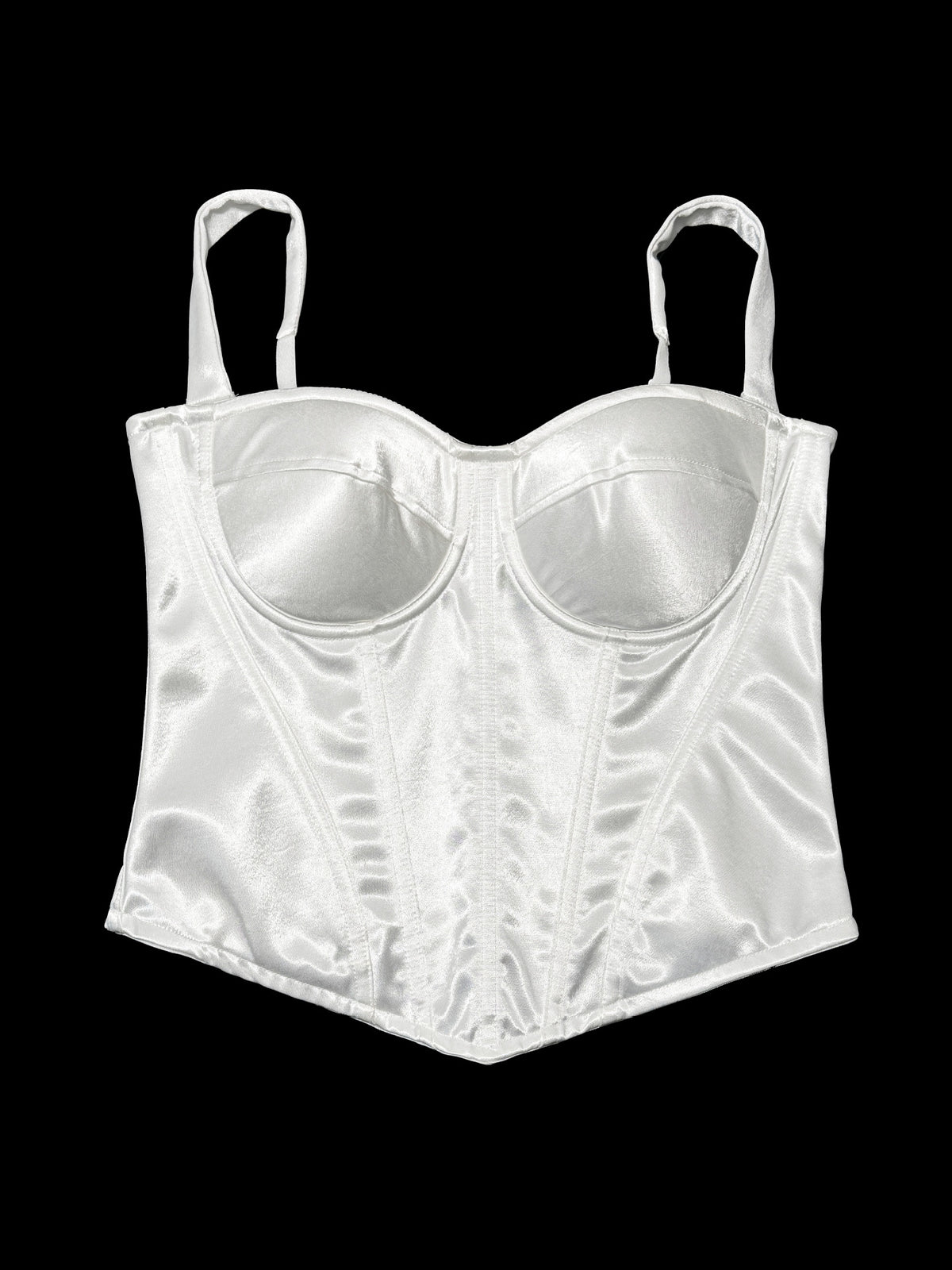 Satin Fishbone Corset