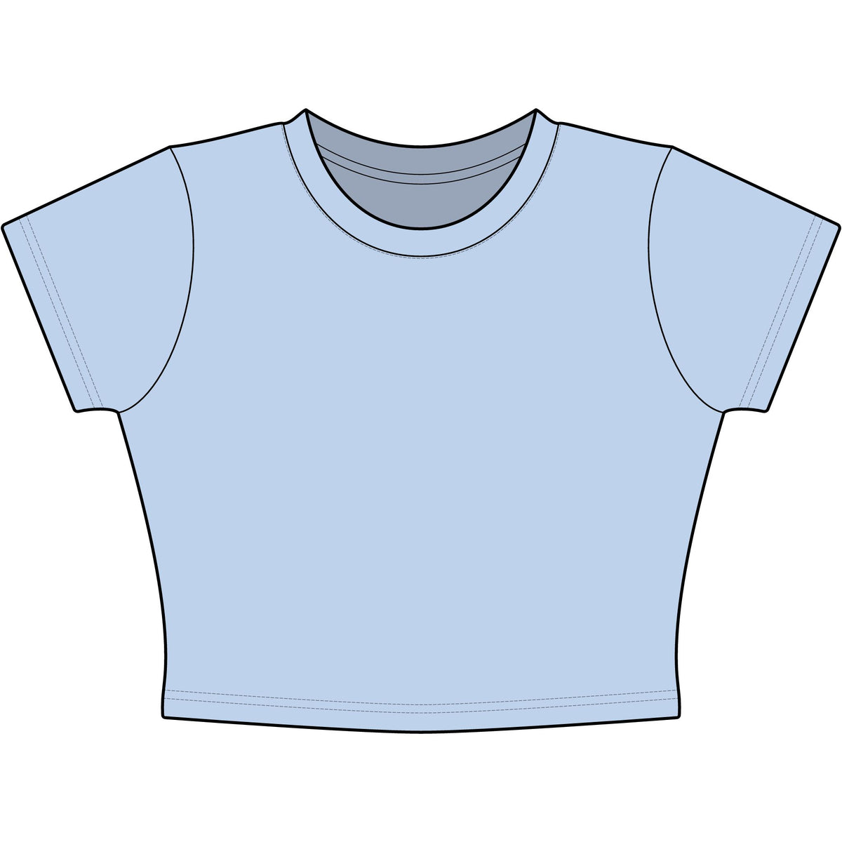 Too Hot For The Group Chat Baby Tee - Classic Crop