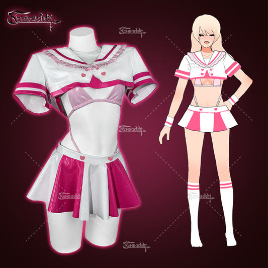 Love-heart cheerleader Sailor Lingerie KO25(6-Piece Set)