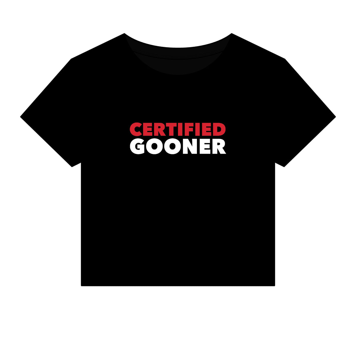 Certified Gooner Remix Baby Tee