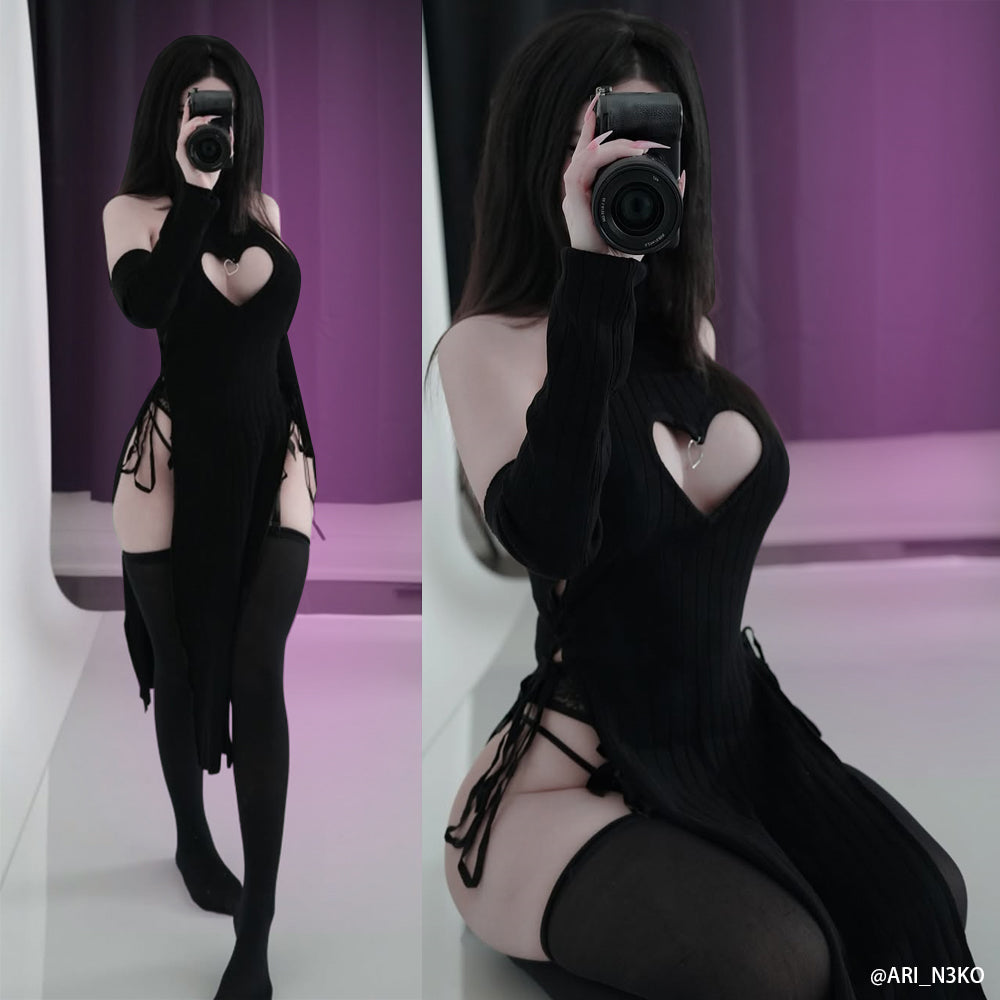Heart-Shaped Cheongsam KO59