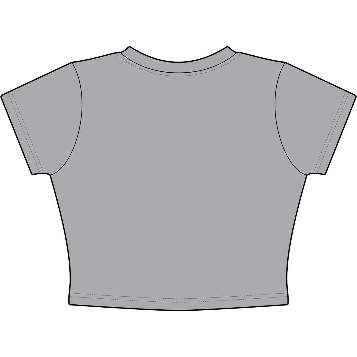 Hands Off The Merch Baby Tee - Classic Crop