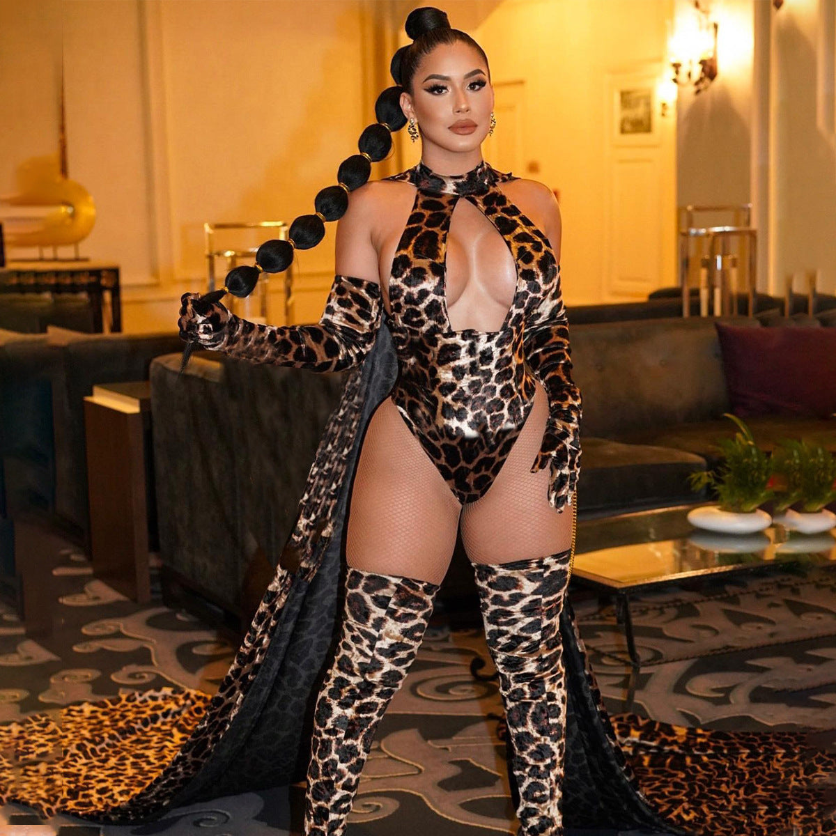 Wild Leopard Costume Set