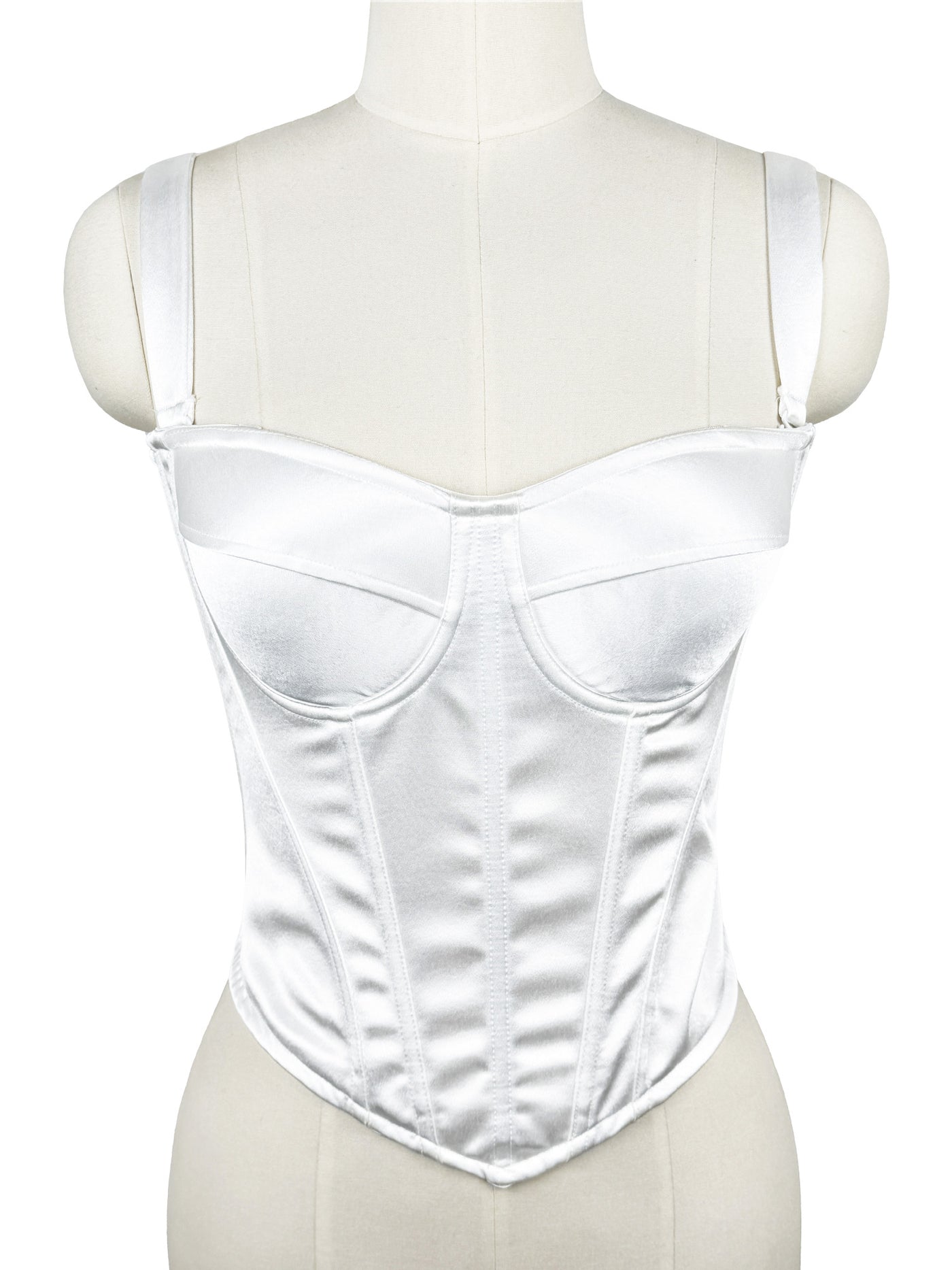 Satin Fishbone Corset
