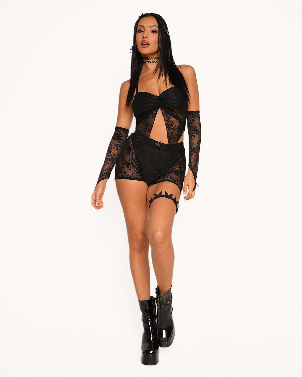 Backstage at the Yuma Lace Shorts