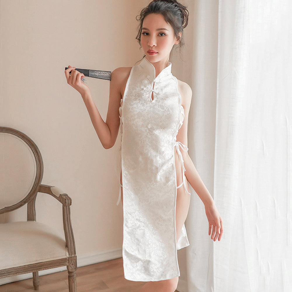 Chinese Traditional Cheongsam Dress Anime Cosplay Lingerie for Women