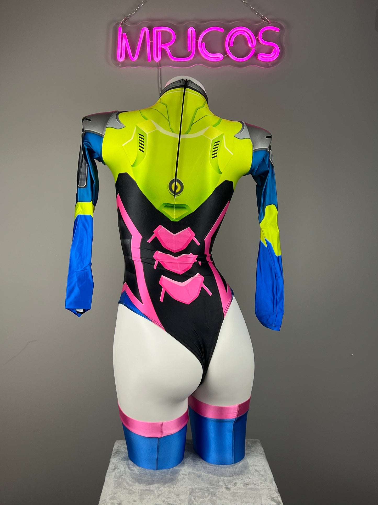 Spandex Cosplay Open Crotch BodySuit Halloween Costume