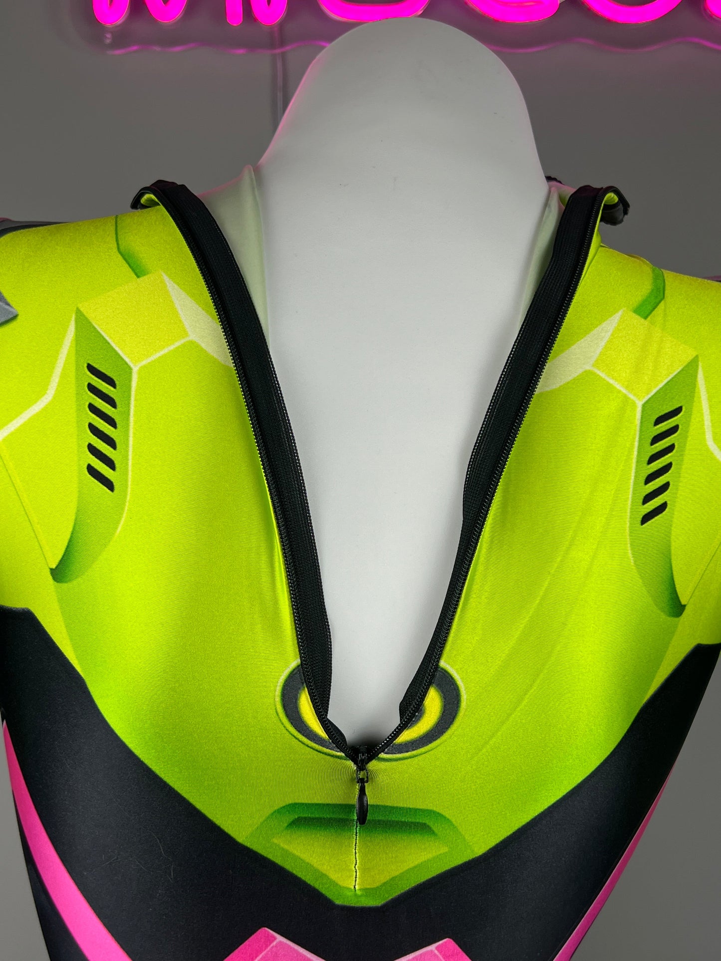 Spandex Cosplay Open Crotch BodySuit Halloween Costume