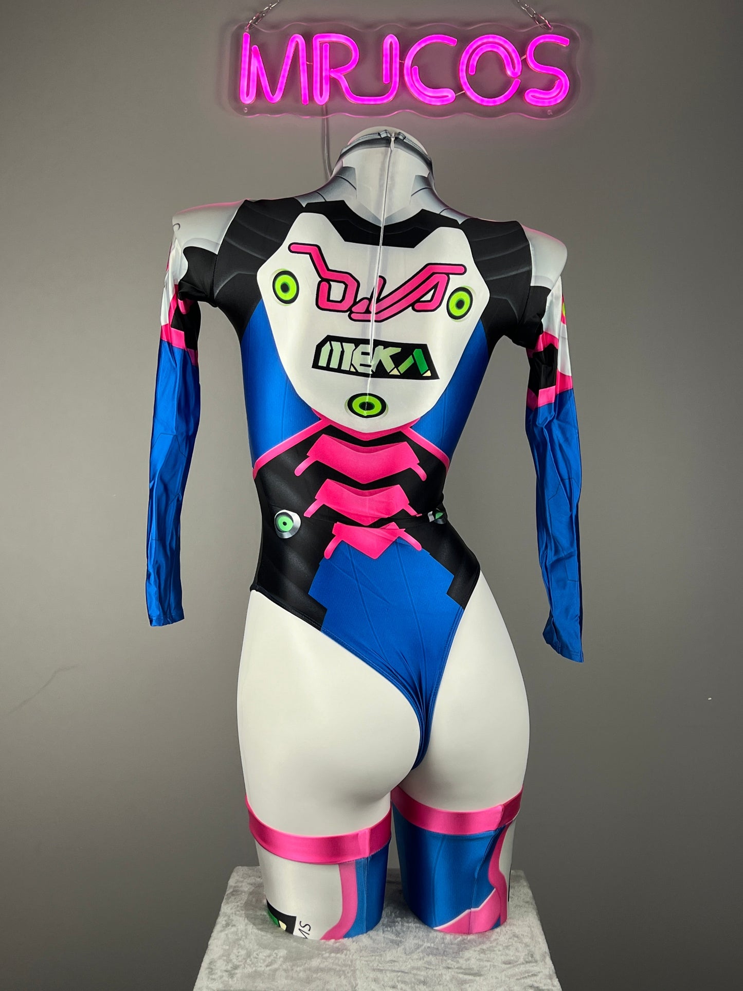 Spandex Cosplay Open Crotch BodySuit Halloween Costume