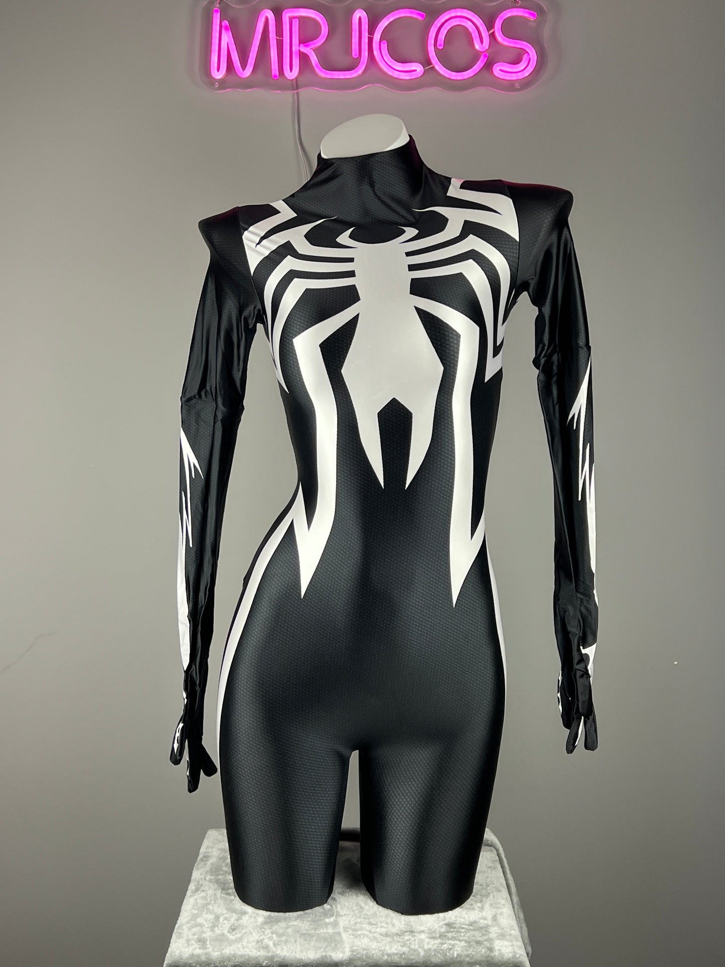 Woman Super Hero Spandex Cosplay Full Bodysuit Halloween Costume Zentai