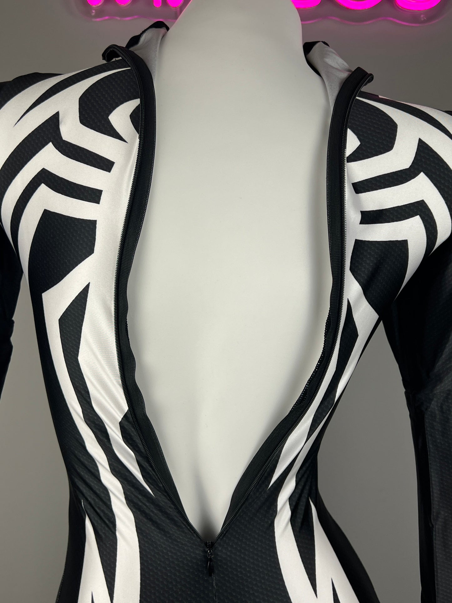 Woman Super Hero Spandex Cosplay Full Bodysuit Halloween Costume Zentai