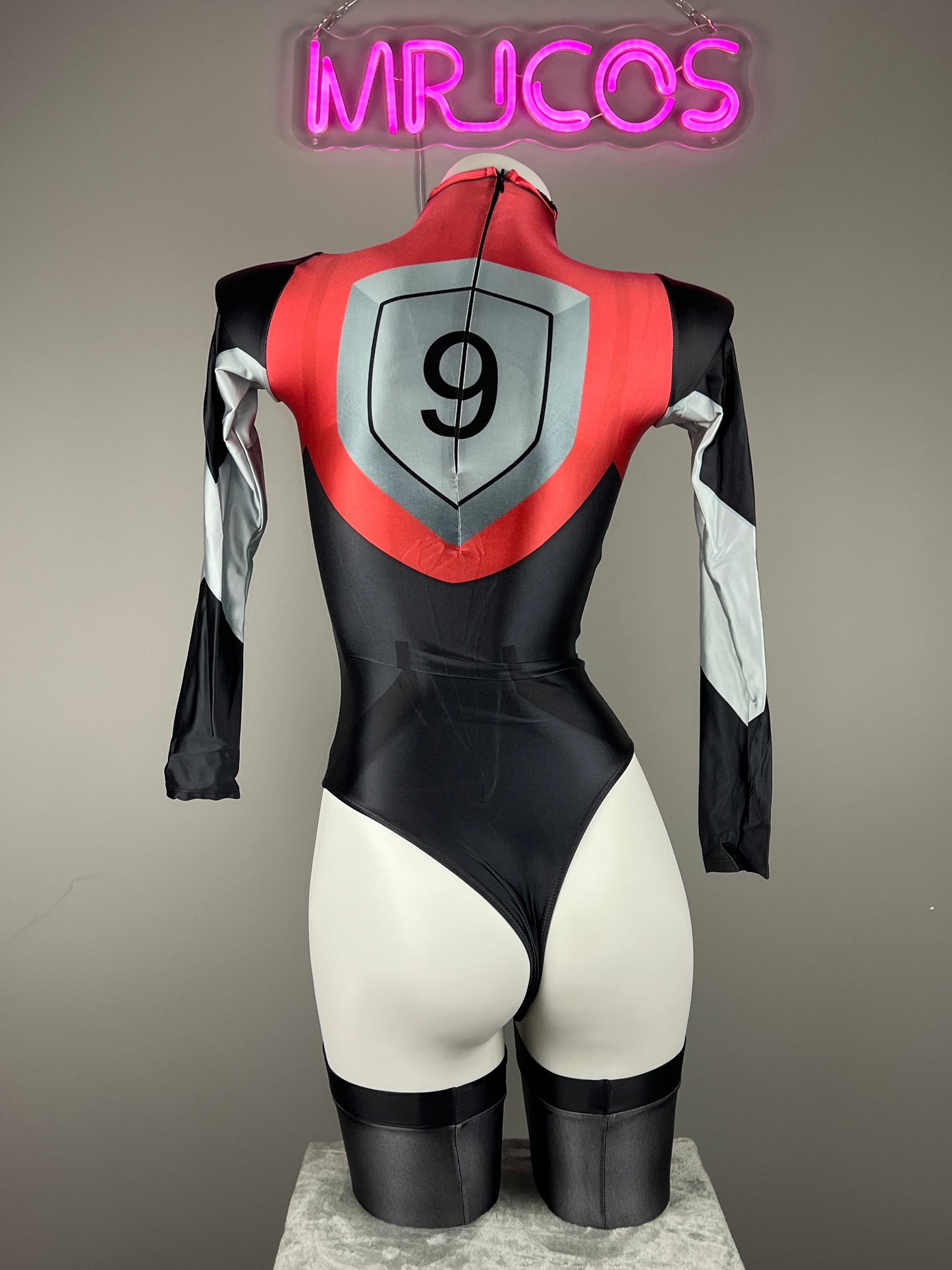 Anime Style Spandex Cosplay BodySuit Plugsuit Halloween Costume Zentai