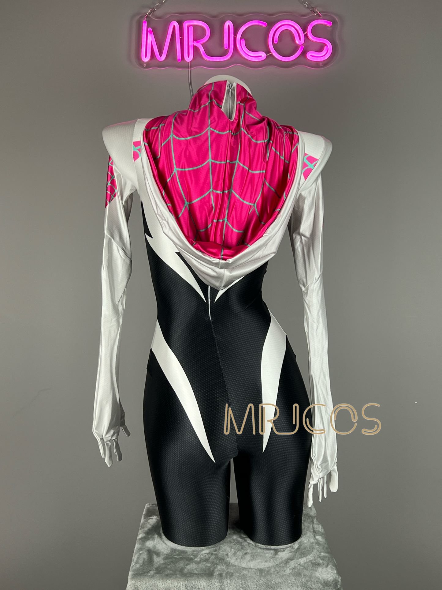 Woman Super Hero Spandex Cosplay Full Bodysuit Halloween Costume Zentai