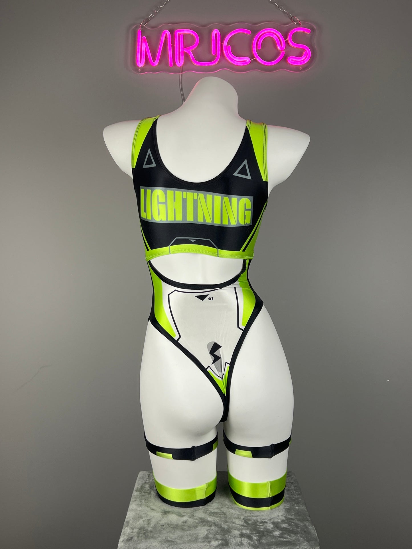 Anime Sci-fi Spandex Sexy Swim Racing Suit Wet Suit Cosplay Costume Bodysuit
