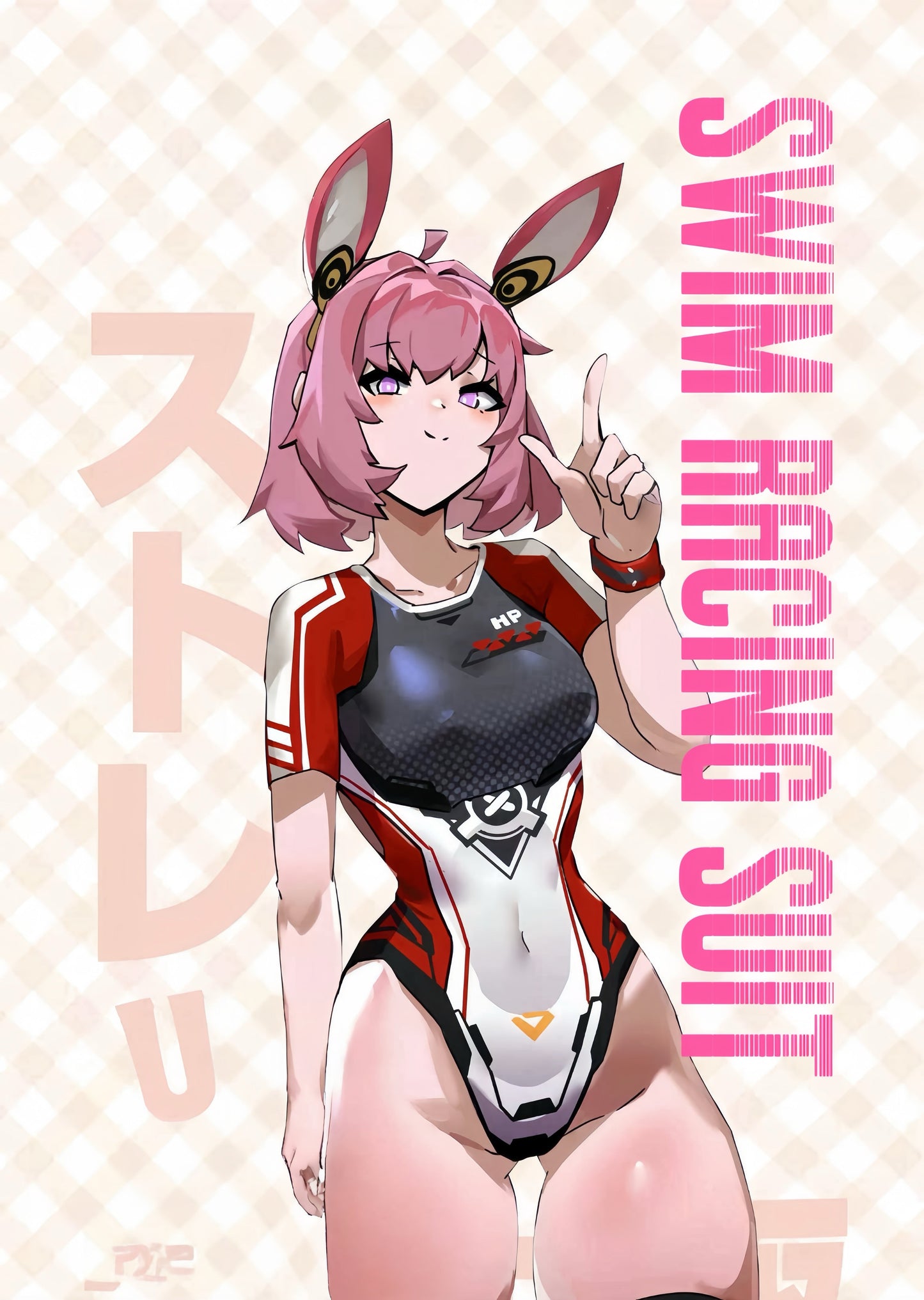 Anime Sci-fi Spandex Swimwear Racing Suit Wet Suit Race Queen Costume