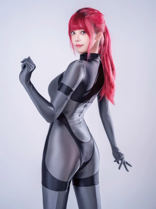 Anime Sci-fi Spandex Swimwear Racing Suit Wet Suit Full Bodysuit Zentai
