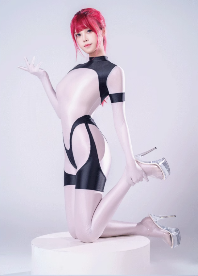 Anime Sci-fi Spandex Swimwear Racing Suit Wet Suit Full Bodysuit Zentai