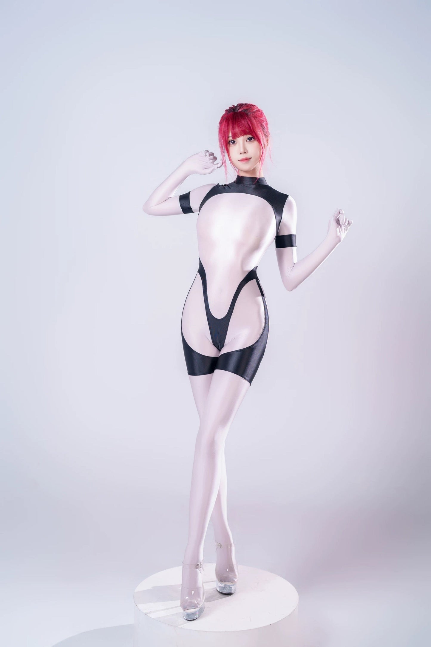 Anime Sci-fi Spandex Swimwear Racing Suit Wet Suit Full Bodysuit Zentai