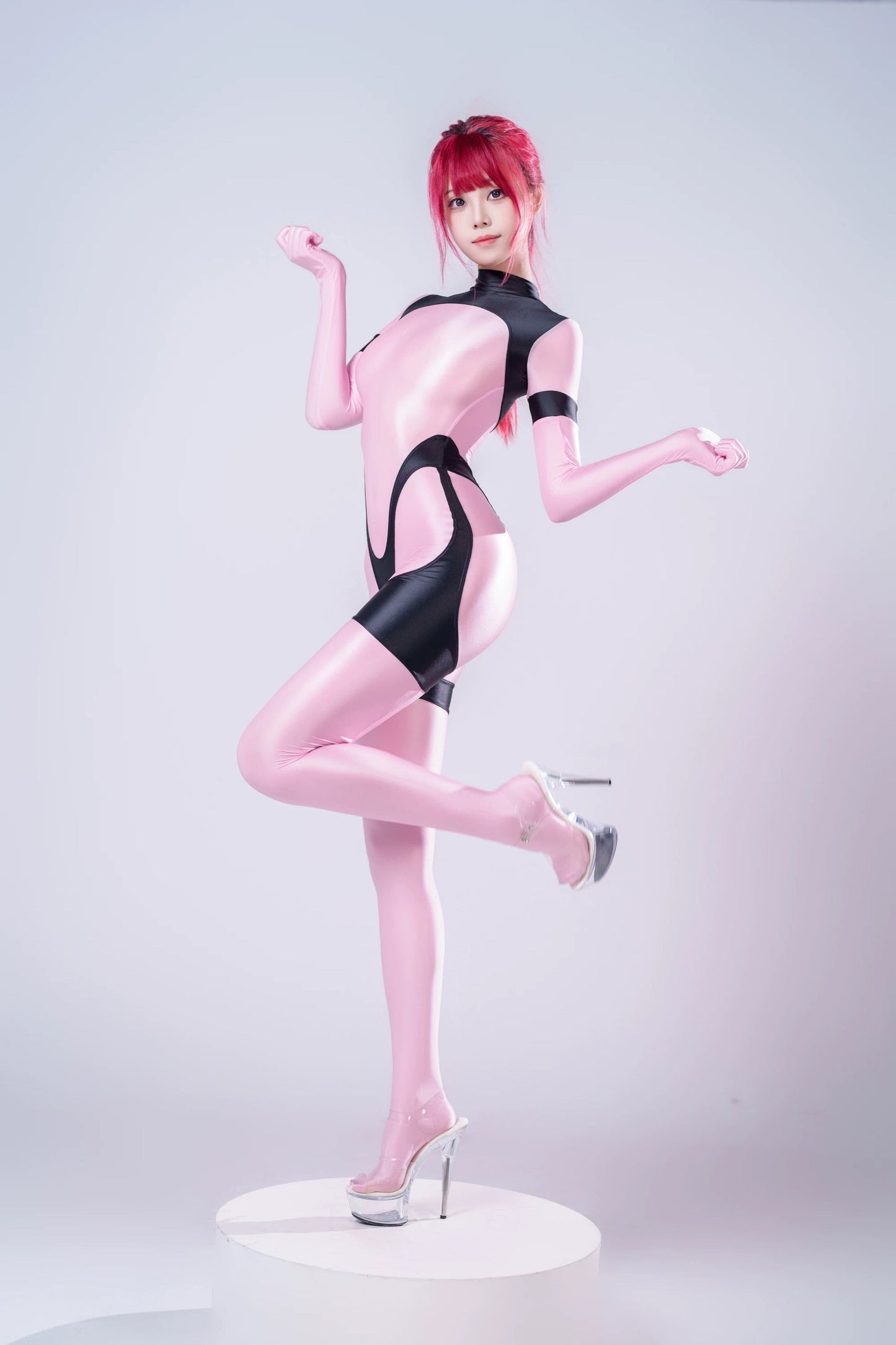 Anime Sci-fi Spandex Swimwear Racing Suit Wet Suit Full Bodysuit Zentai