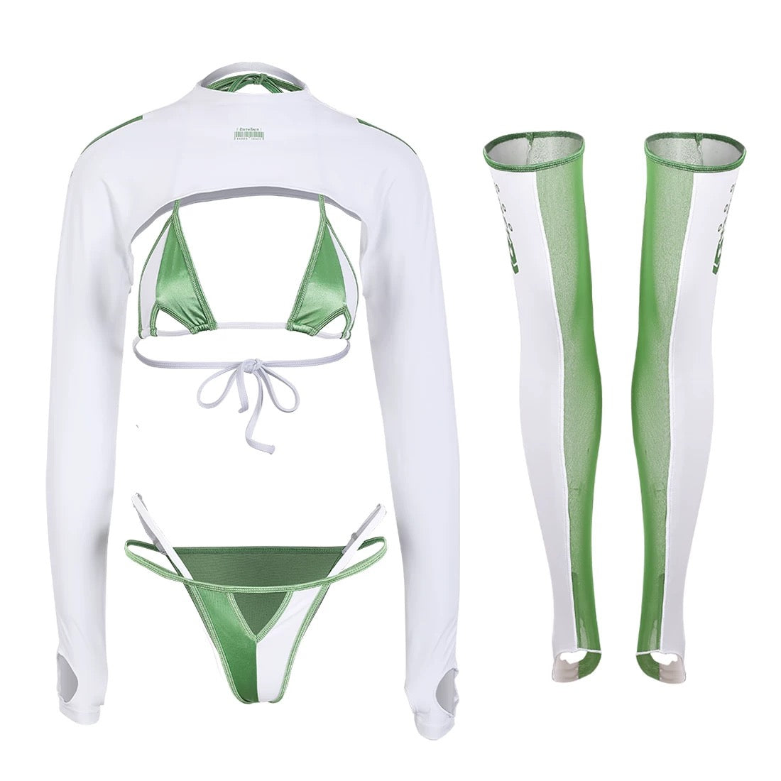 Anime Spandex Swimwear Sexy Bikini Cosplay Set