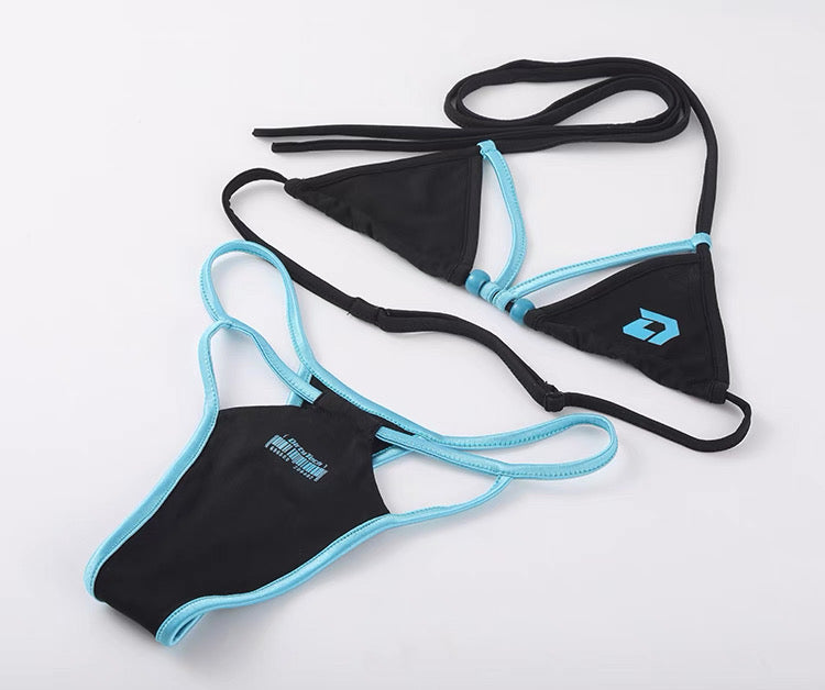 Anime Spandex Swimwear Sexy Bikini Race Queen Cosplay Set
