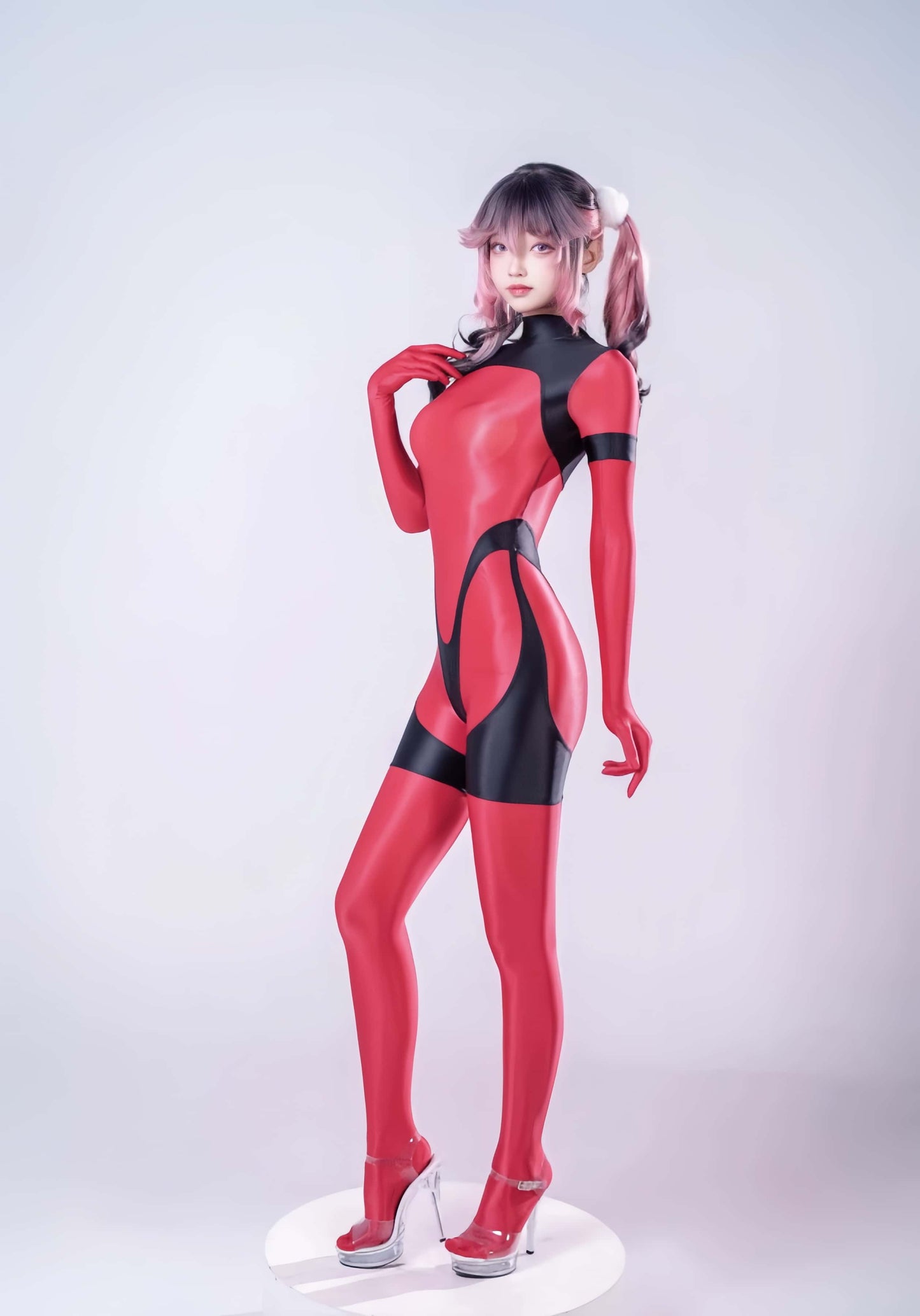 Anime Sci-fi Spandex Swimwear Racing Suit Wet Suit Full Bodysuit Zentai