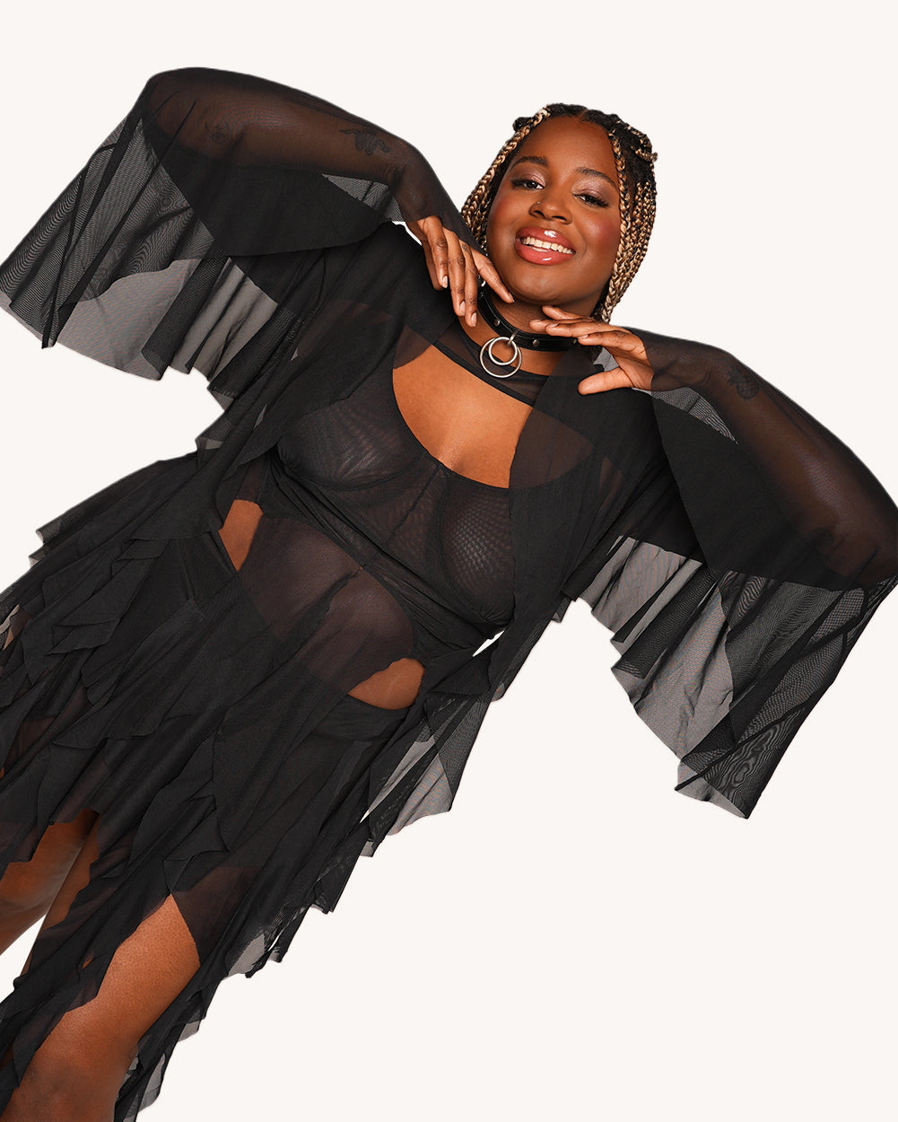 Stir Up Drama Mesh Skirt