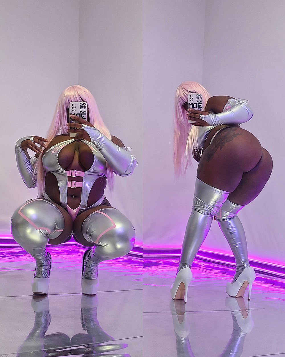A.I. Love 01 Futuristic Lingerie