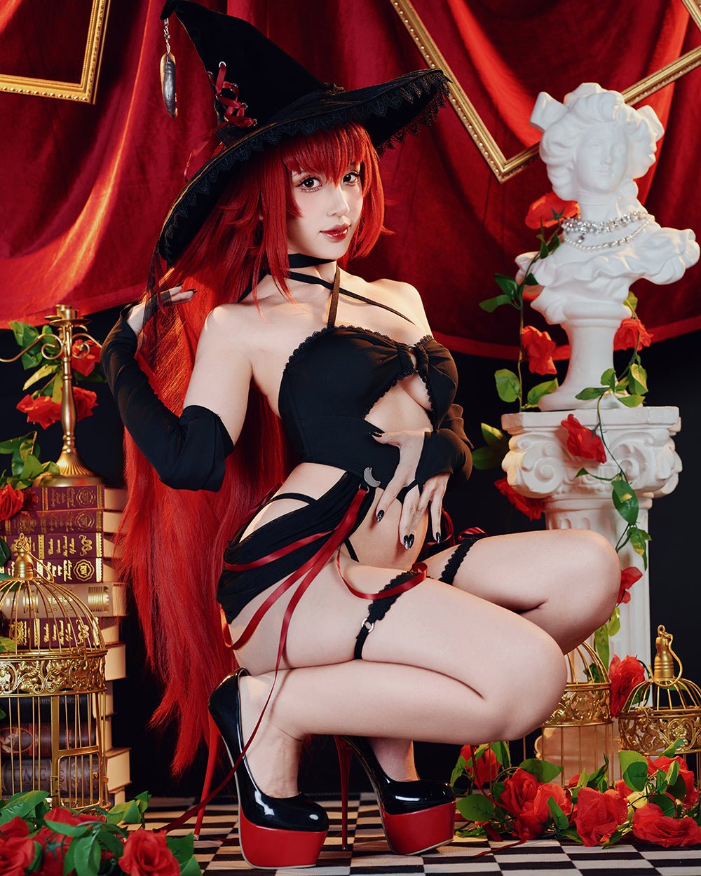 Moonlit Ritual Witch Lingerie Set