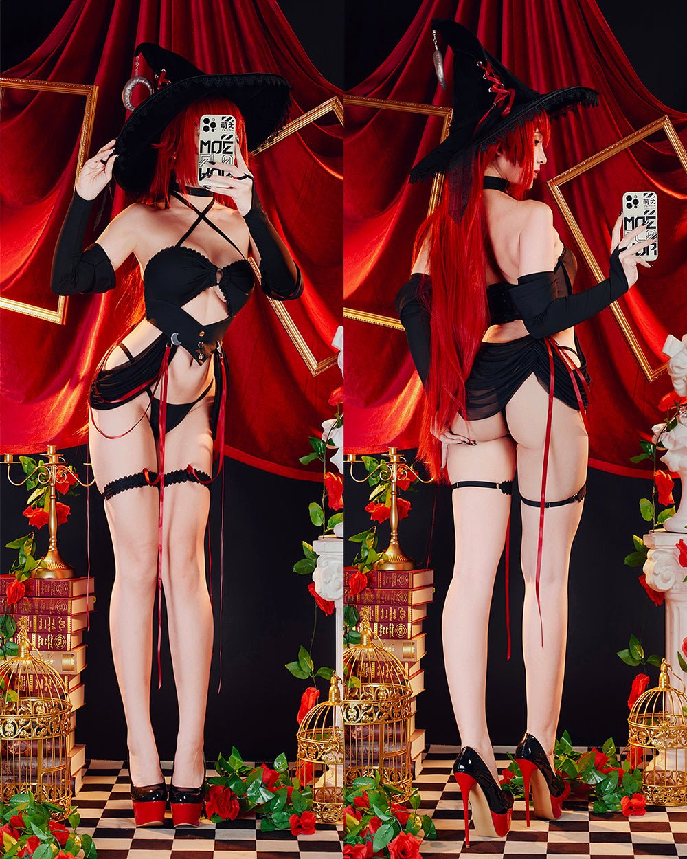 Moonlit Ritual Witch Lingerie Set