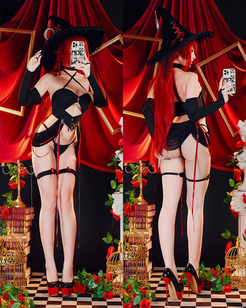 Moonlit Ritual Witch Lingerie Set