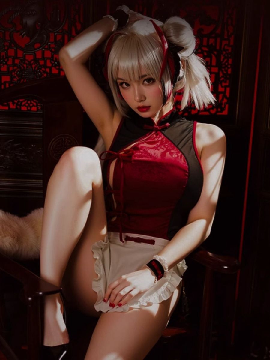 Anime Chinese-style Maid Costume