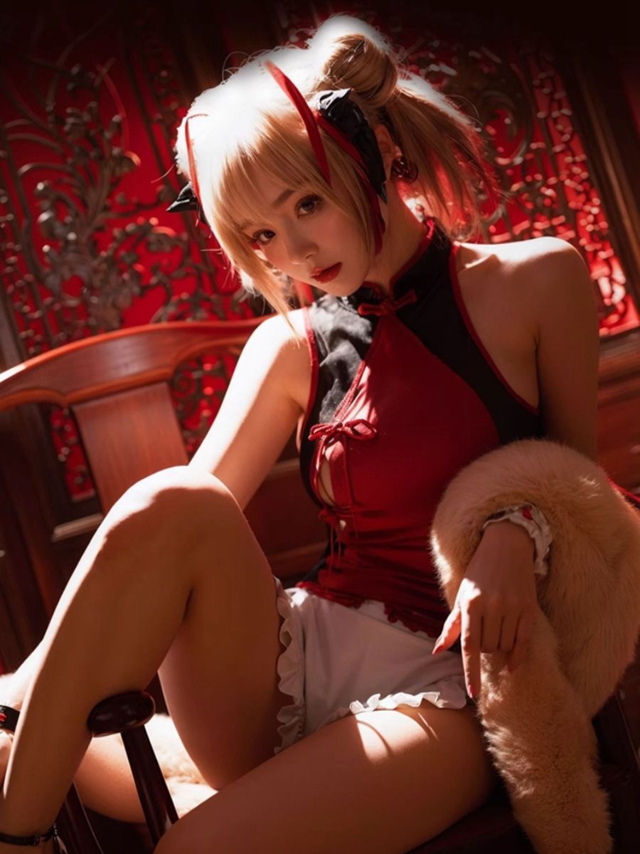 Anime Chinese-style Maid Costume