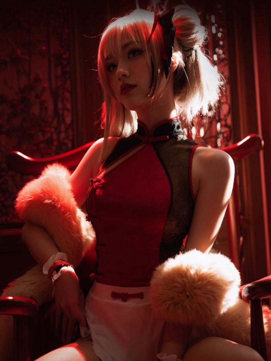 Anime Chinese-style Maid Costume