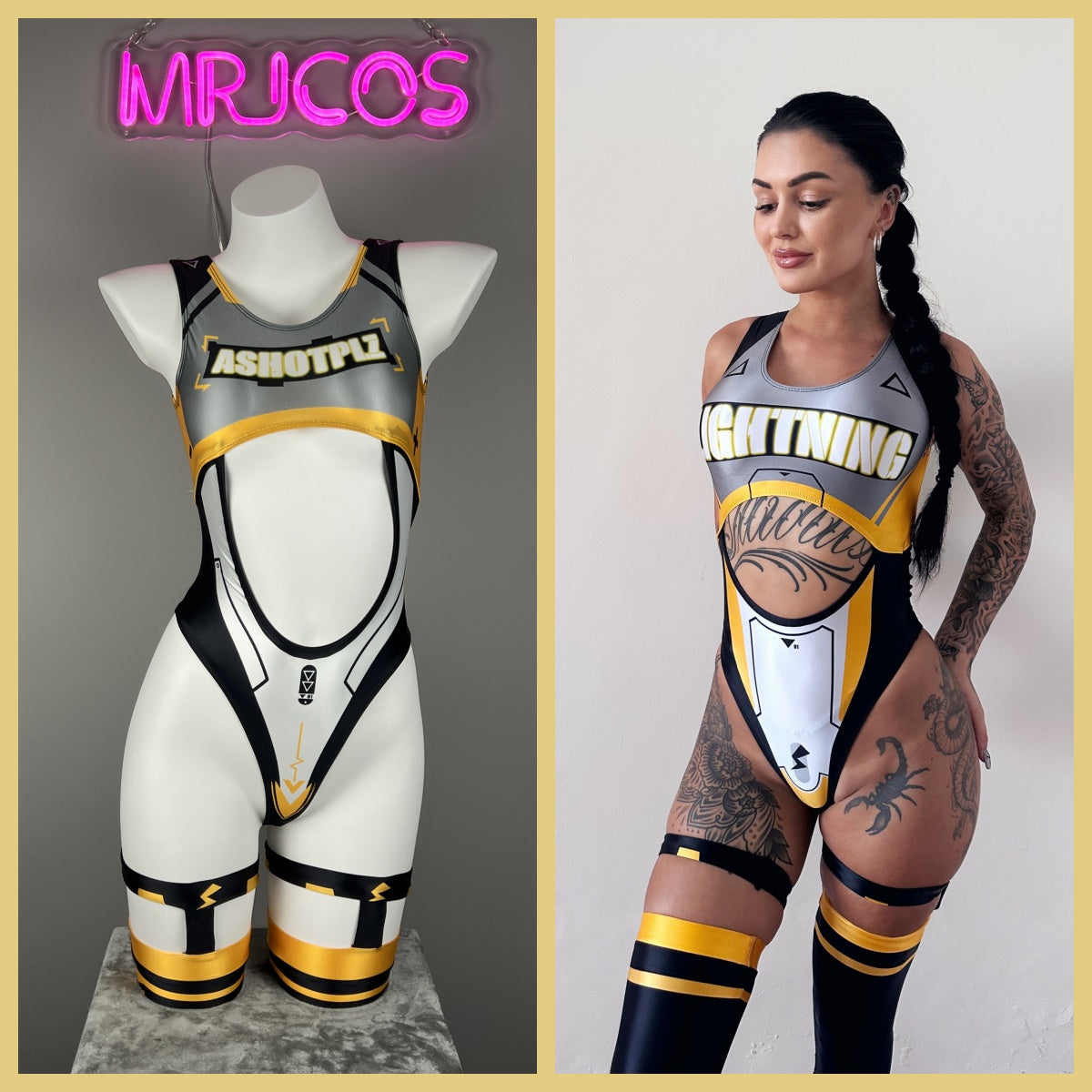 Anime Sci-fi Spandex Sexy Swim Racing Suit Wet Suit Cosplay Costume Bodysuit