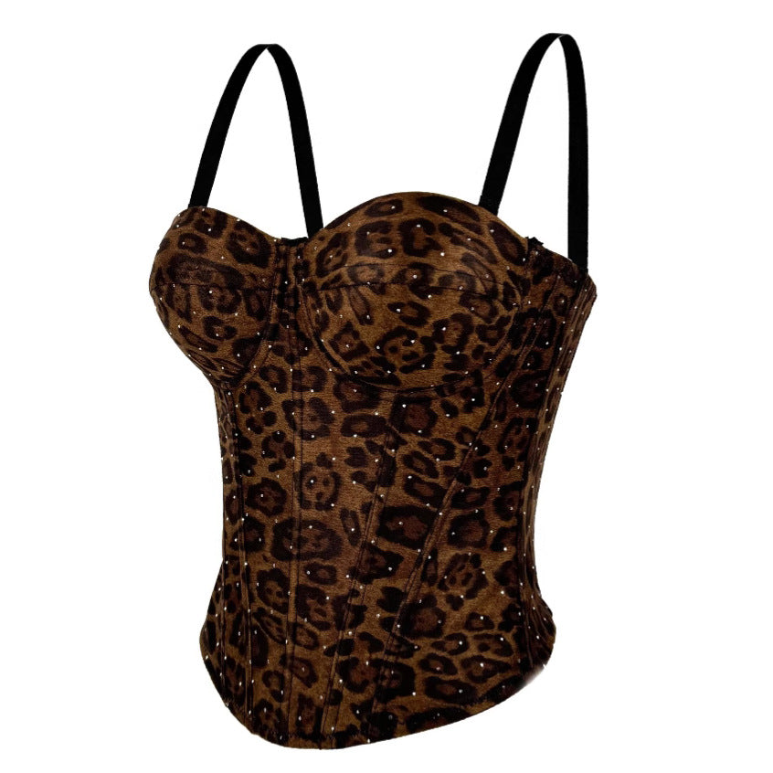 Leopard Bombshell Corset