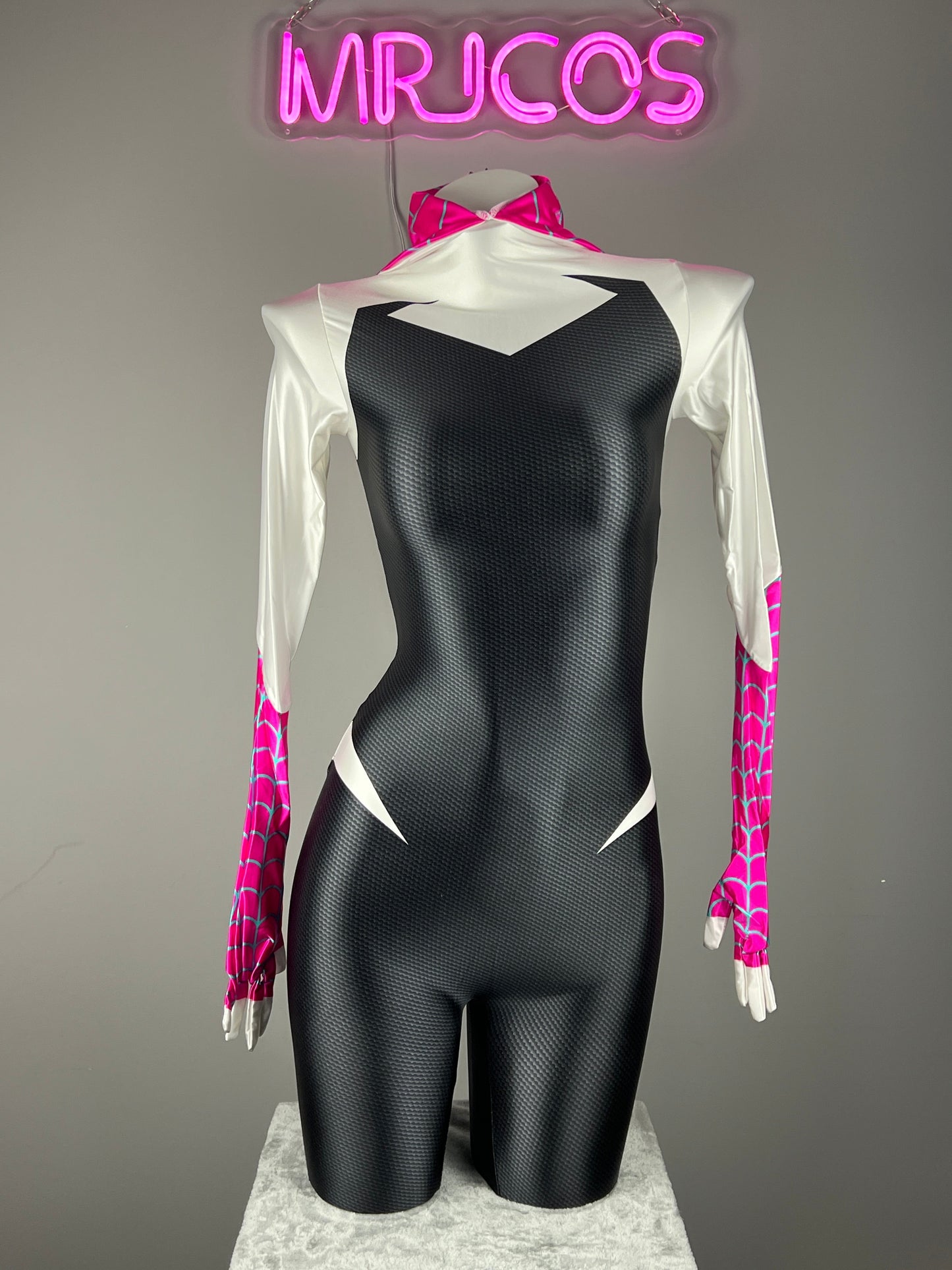 Woman Super Hero Spandex Cosplay Full Bodysuit Halloween Costume Zentai