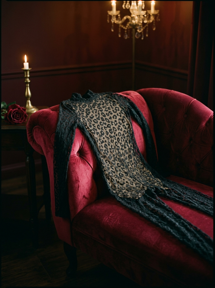 Leopard Print Bodystocking