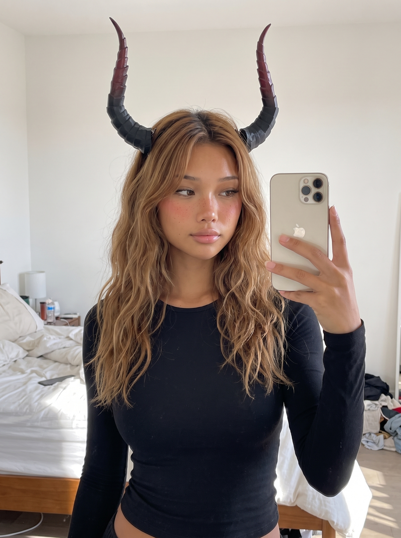 Demon Horn Headpiece
