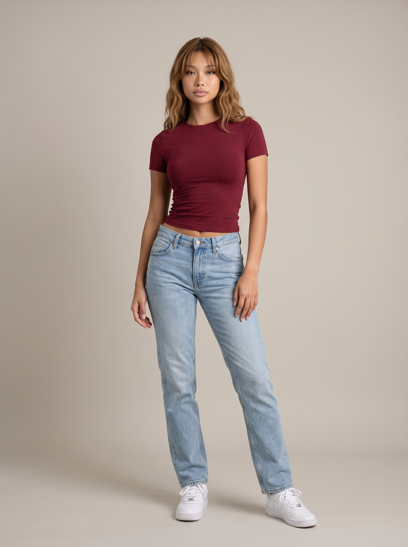 Slim Fit Crop Top