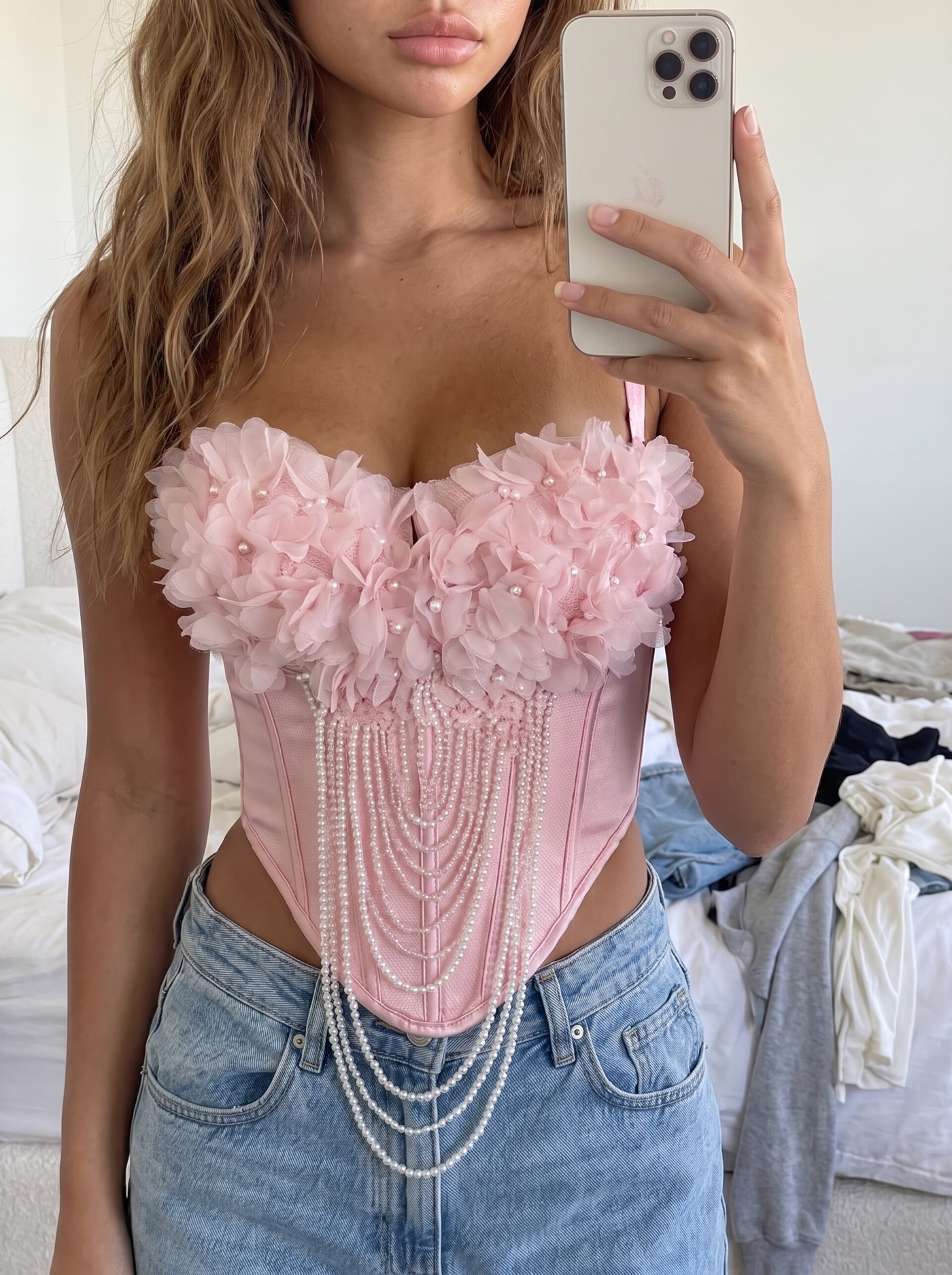 Petal Pearl Corset