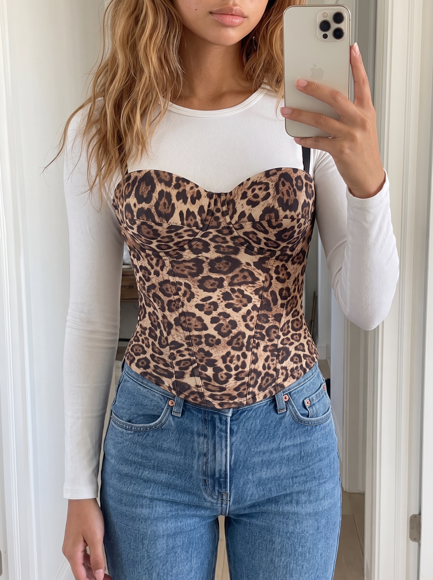 Leopard Bombshell Corset
