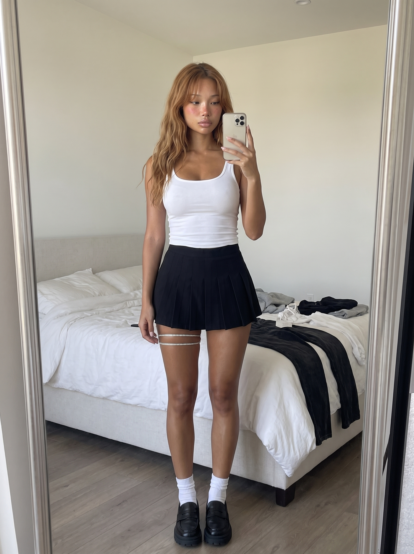 Crystal Thigh Chain